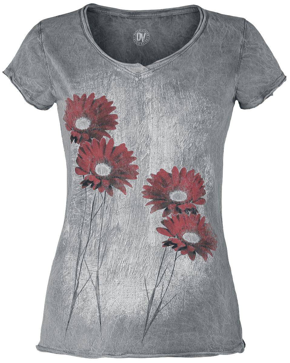 EMP "Gerbera Magic Day" T-Shirt grau von Outer Vision