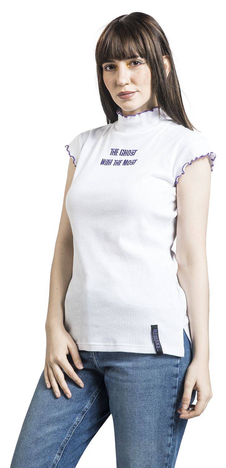 EMP "Ghost With The Most" T-Shirt Weiß Von Beetlejuice