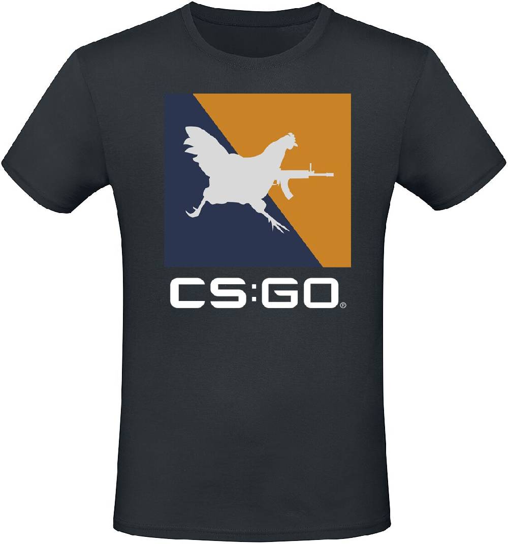 EMP "Global Offensive - CS:GO - Chicken" T-Shirt schwarz von Counter-Strike