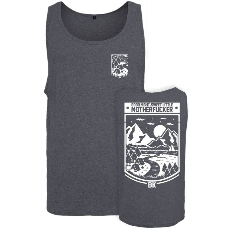 EMP "GNSLM Jersey Tank" Tank-Top schwarz von Brutal Knack
