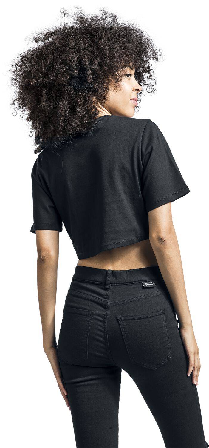 EMP "Go Anywhere Crew Crop II" T-Shirt Schwarz Von Vans