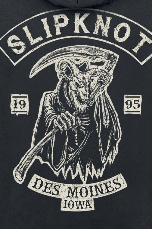 EMP "Goat Reaper" Kapuzenpullover Schwarz Von Slipknot