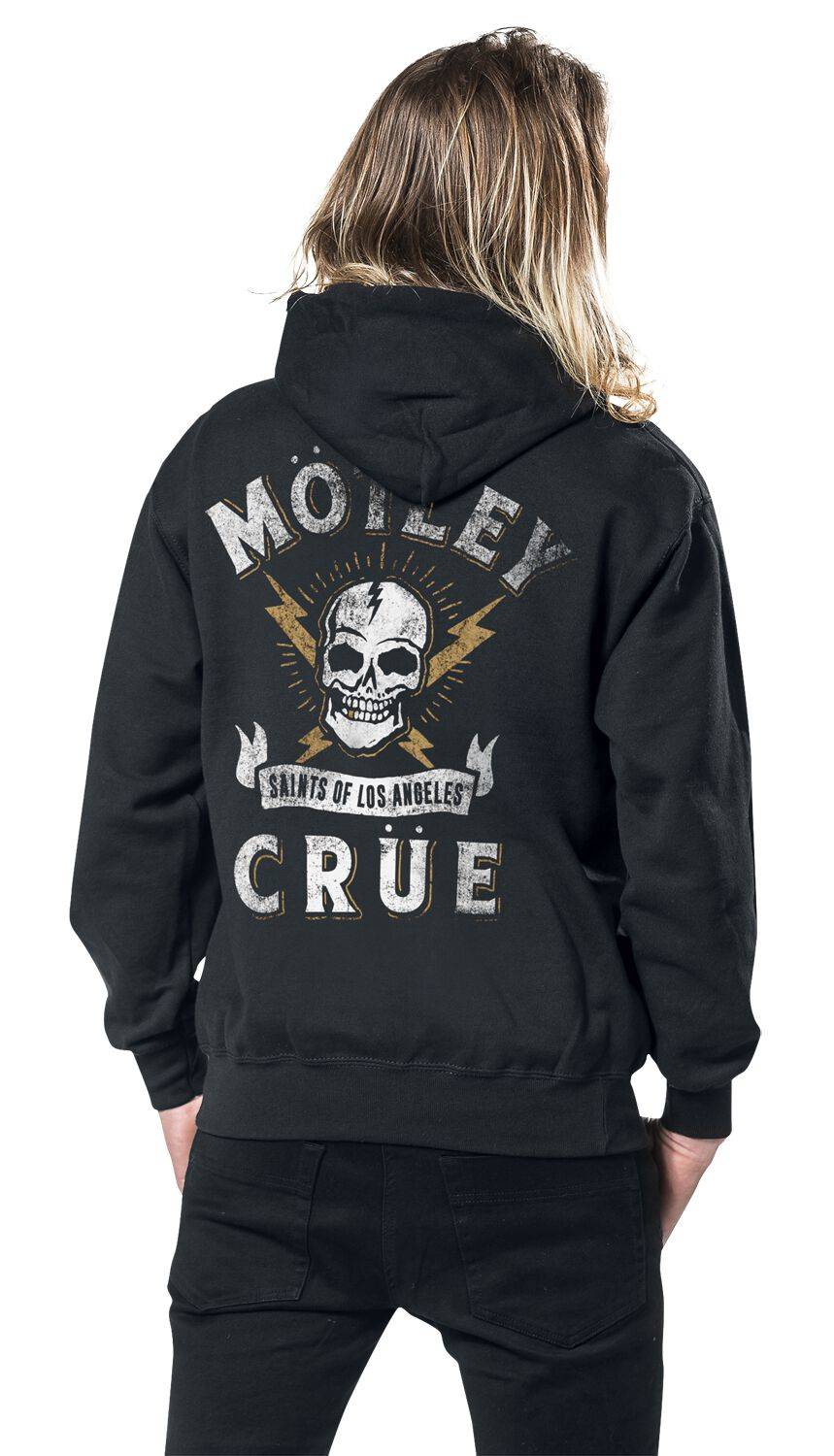 EMP "Gold Tooth Skully" Kapuzenpullover Schwarz Von Mötley Crüe