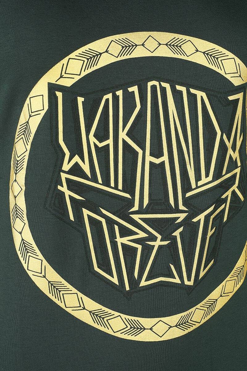 EMP "Golden Logo" Langarmshirt Grün Von Black Panther