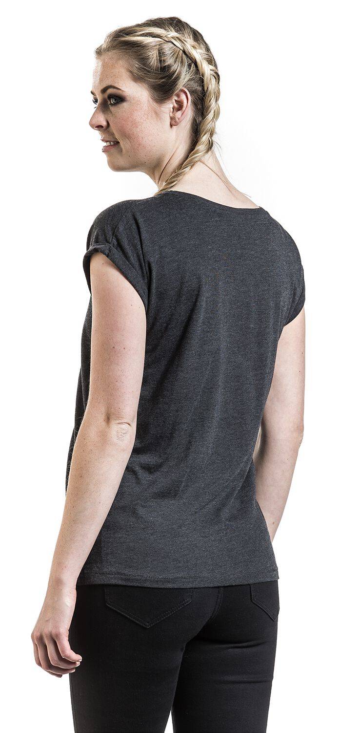 EMP "Golden Pusheen" T-Shirt Charcoal Meliert Von Pusheen