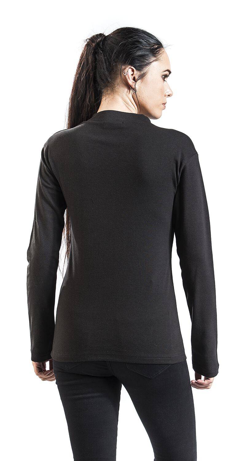 EMP "Gothic Elegance" Langarmshirt Schwarz Von Spiral