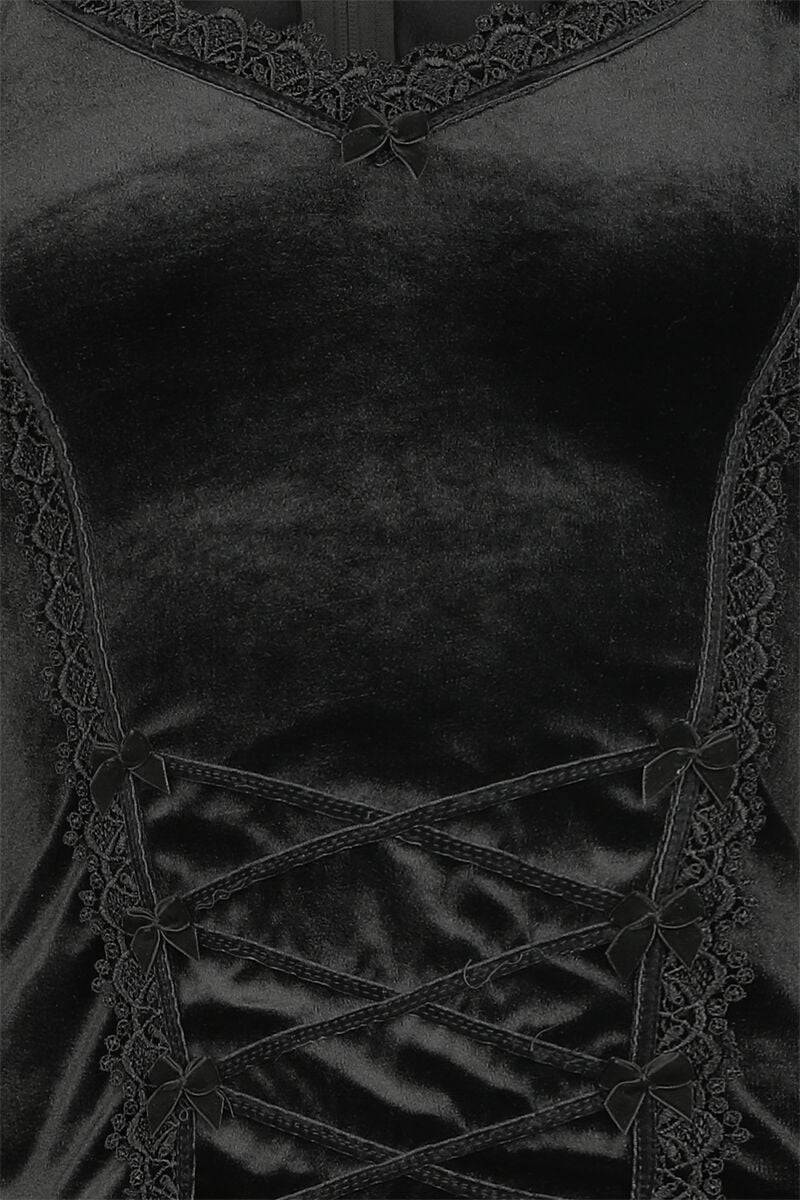 EMP "Gothic Longsleeve" Langarmshirt Schwarz Von Sinister Gothic