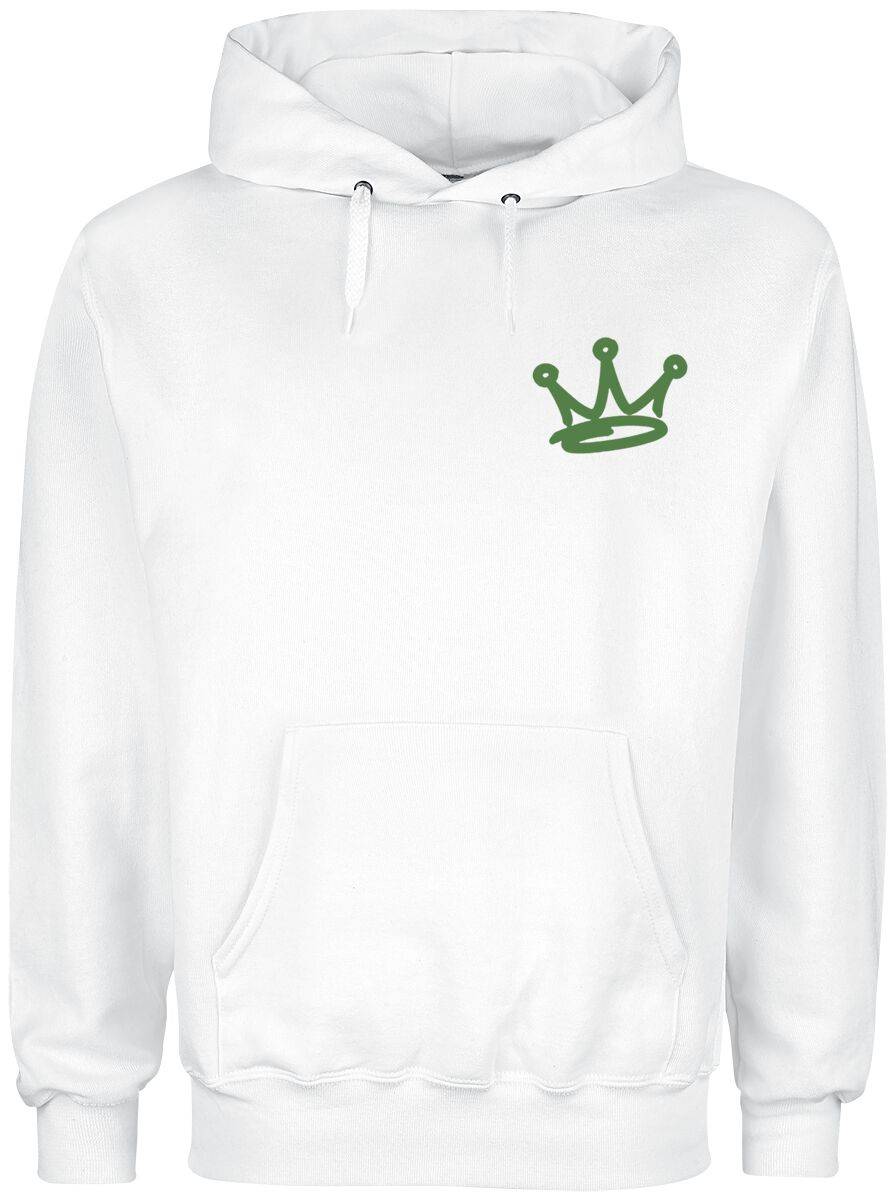 EMP "Graffiti Logo" Kapuzenpullover weiß von Naughty by Nature
