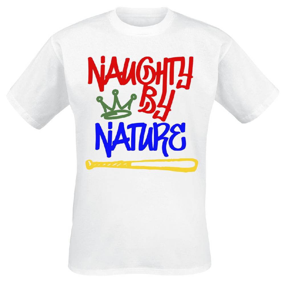 EMP "Graffiti Logo" T-Shirt weiß von Naughty by Nature