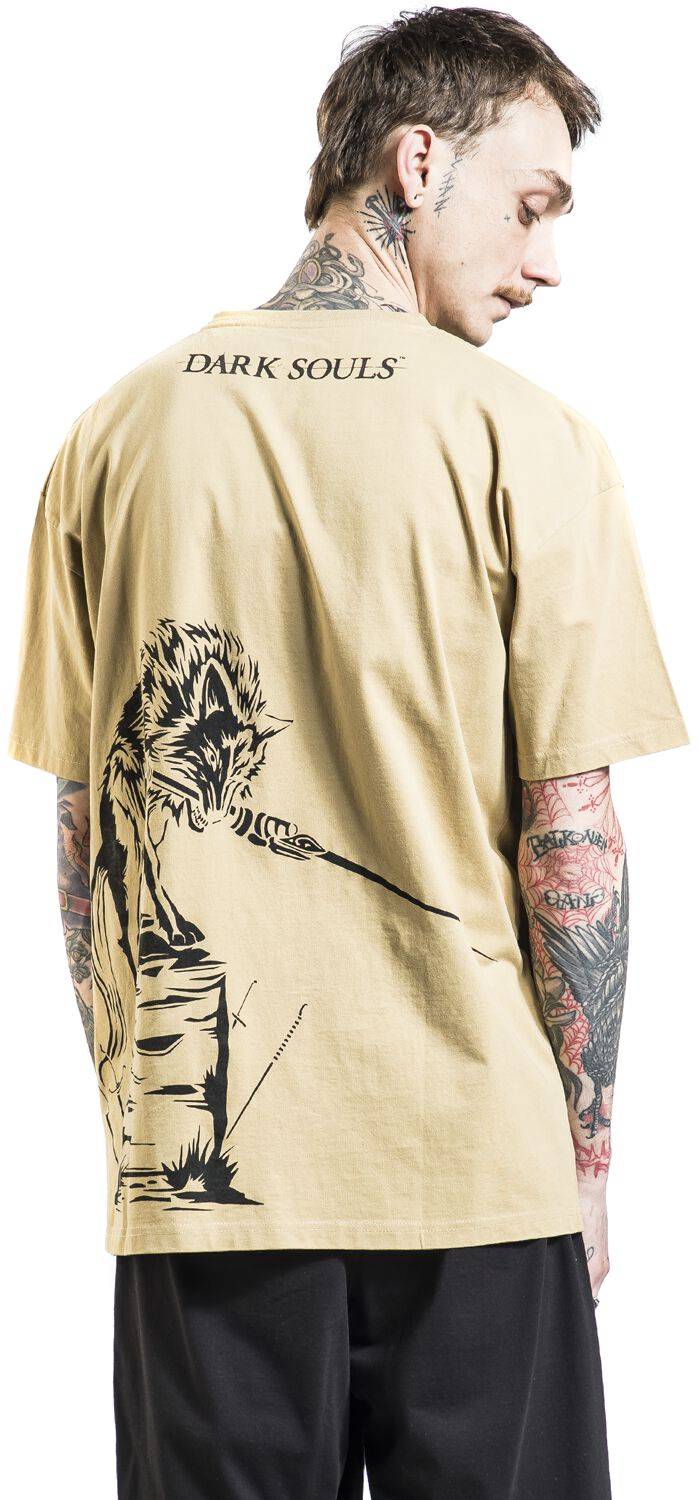 EMP "Great Grey Wolf" Schlafanzug Beige/schwarz Von Dark Souls