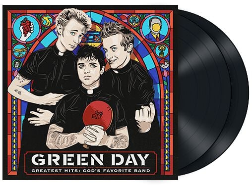 EMP "Greatest hits: God's favorite band" LP von Green Day