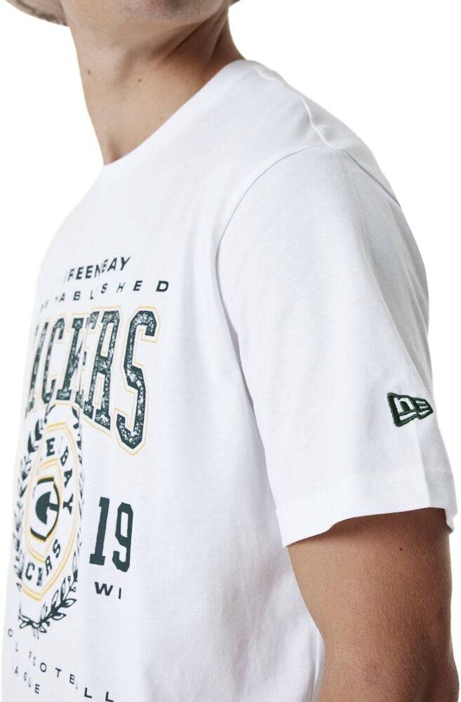 EMP "Green Bay Packers - Graphic Tee" T-Shirt Weiß Von New Era - NFL
