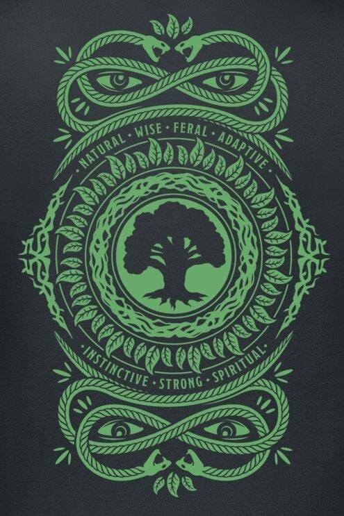 EMP "Green Mana" T-Shirt Schwarz Von Magic: The Gathering