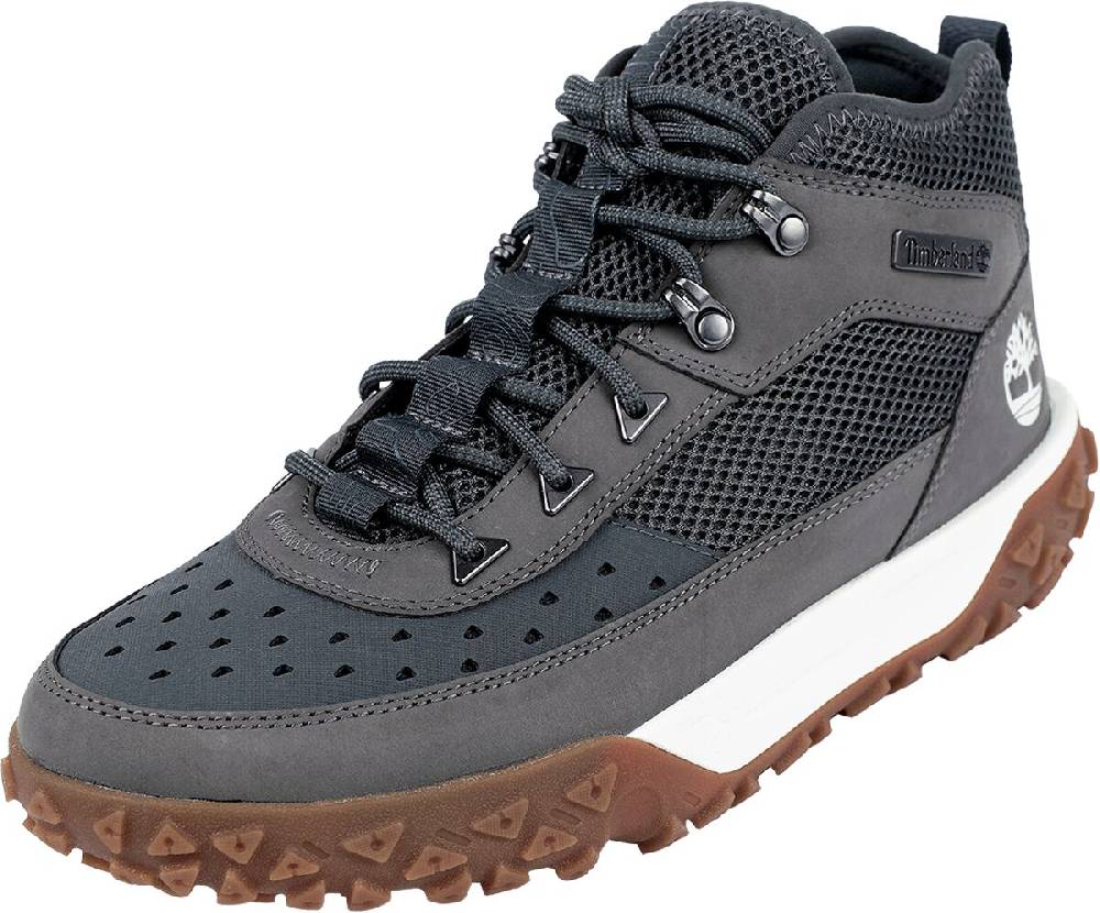 EMP "GreenStride Motion 6 Mid Lace Up Hiking Boot" Bikerboot grau von Timberland