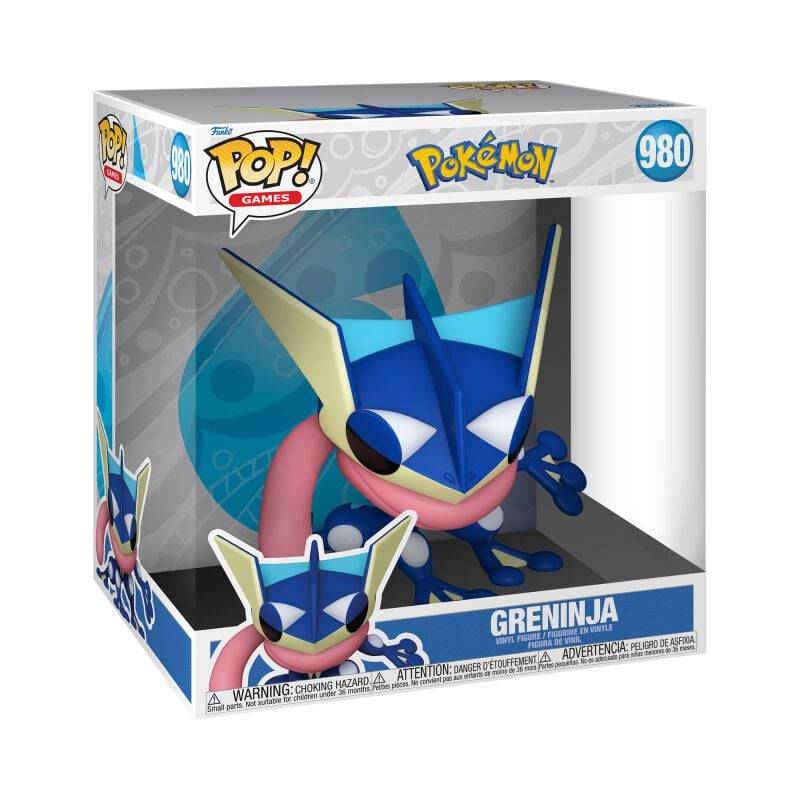 EMP "Greninja (Jumbo POP!) Vinyl Figur 980" Funko Pop! multicolor von Pokémon