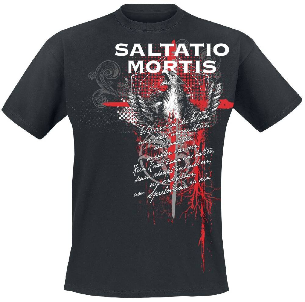 EMP "Griffin Trash Polka" T-Shirt schwarz von Saltatio Mortis