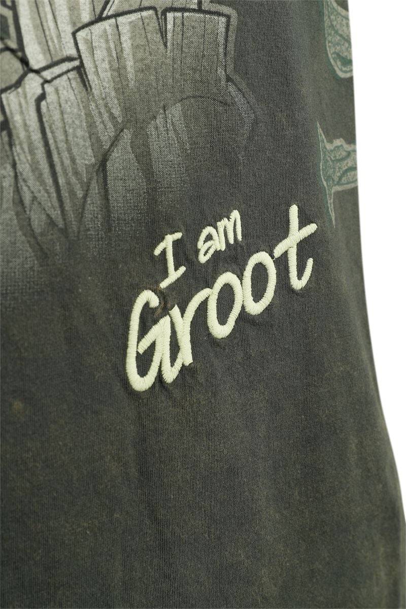 EMP "Groot" T-Shirt Dunkelgrün Von Guardians Of The Galaxy