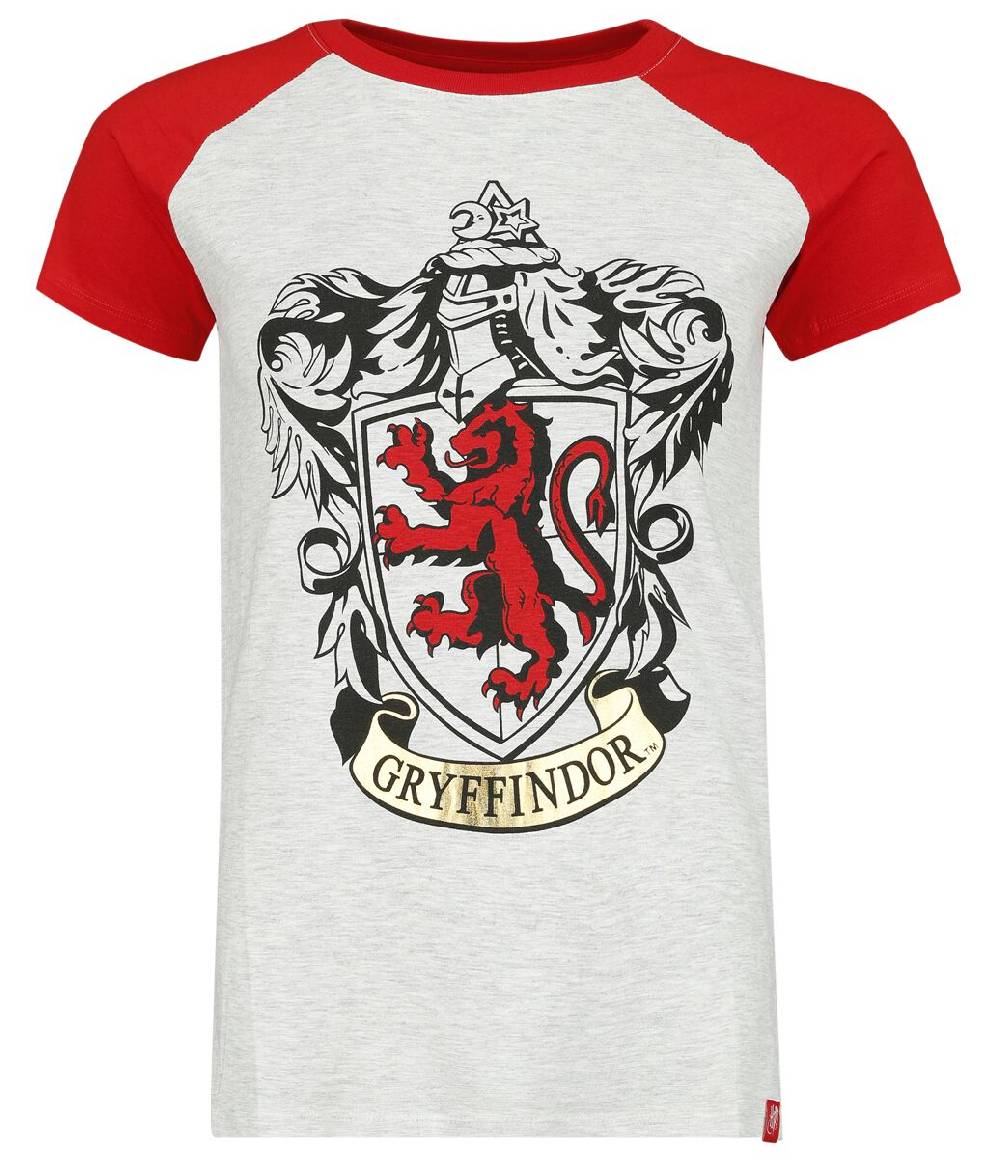 EMP "Gryffindor Gold" T-Shirt rot/grau von Harry Potter