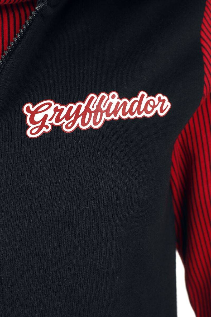 EMP "Gryffindor" Kapuzenjacke Schwarz/rot Von Harry Potter