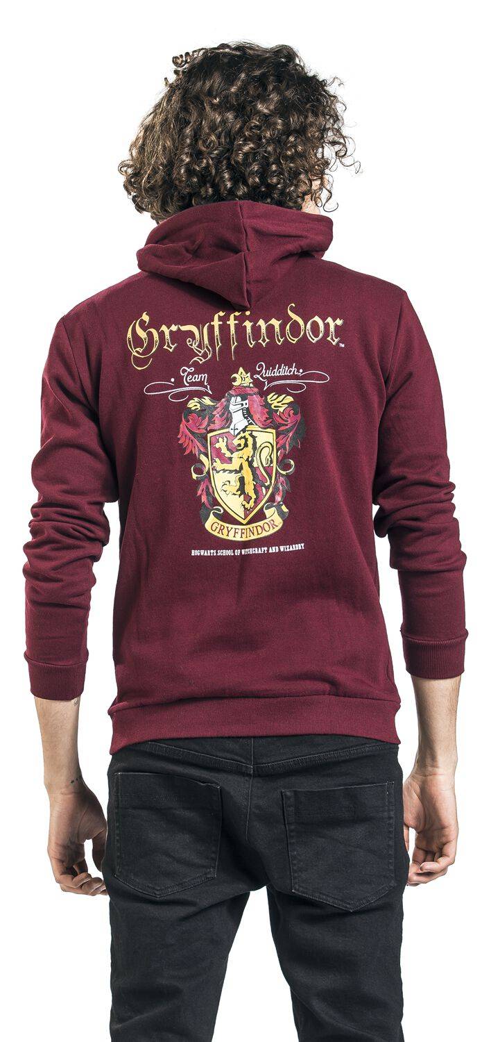 EMP "Gryffindor" Kapuzenpullover Burgund Von Harry Potter