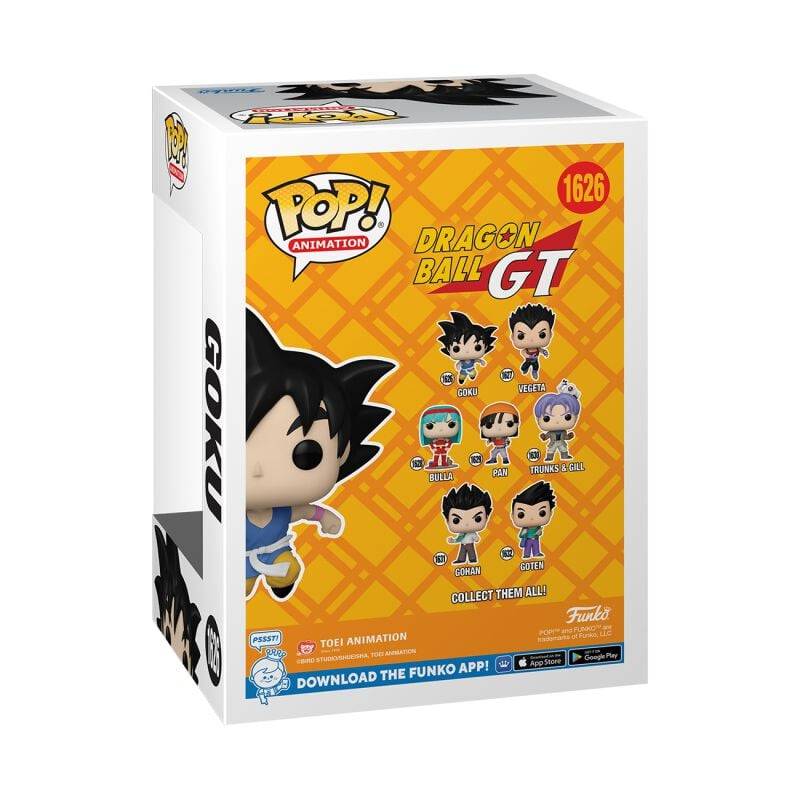 EMP "GT - Goku Vinyl Figur 1626" Funko Pop! Multicolor Von Dragon Ball