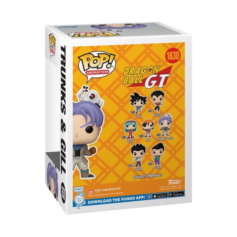EMP "GT - Trunks & Gill Vinyl Figur 1630" Funko Pop! Multicolor Von Dragon Ball
