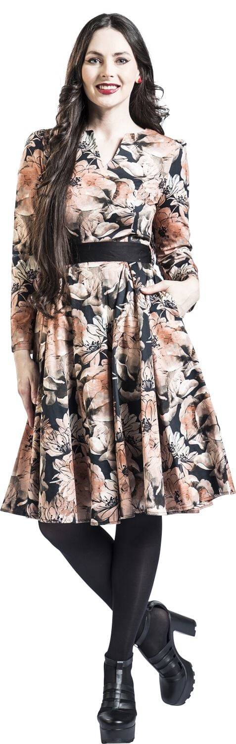 EMP "H&R London" Mittellanges Kleid Multicolor Von H&R London