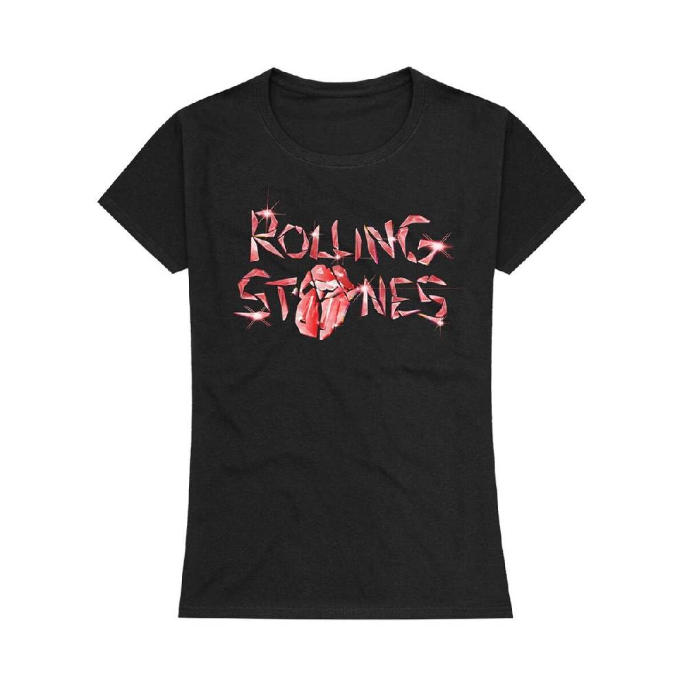 EMP "Hackney Diamonds Glass Logo" T-Shirt schwarz von The Rolling Stones