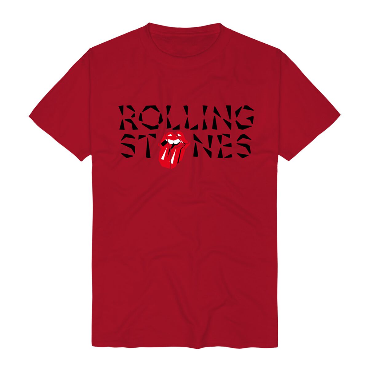 EMP "Hackney Diamonds Shard Logo" T-Shirt rot von The Rolling Stones