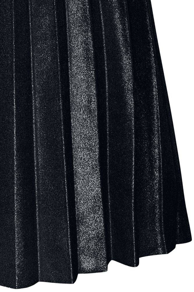 EMP "Hailey Pleated Skirt" Rock Schwarz Von Kids ONLY