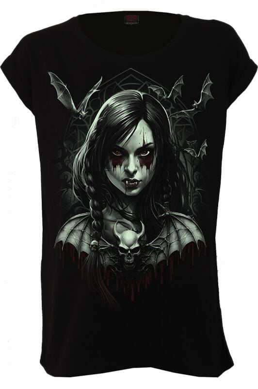 EMP "Hallow's Eve - Glow In The Dark" T-Shirt Schwarz Von Spiral