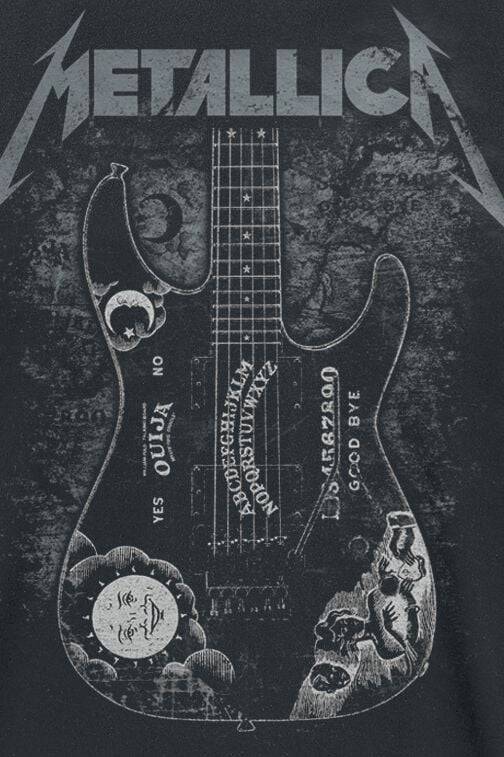 EMP "Hammett Ouija Guitar" T-Shirt Schwarz Von Metallica