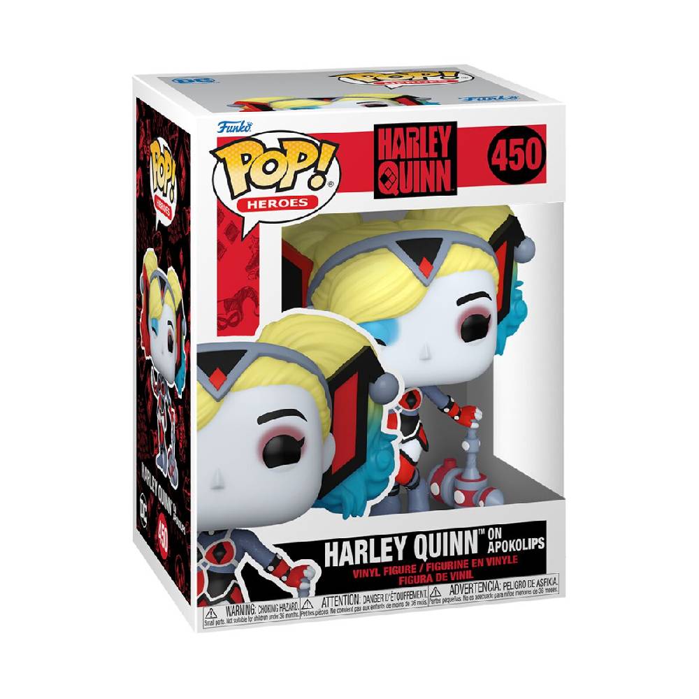 EMP "Harley on Apokolips Vinyl Figur 450" Funko Pop! von Harley Quinn