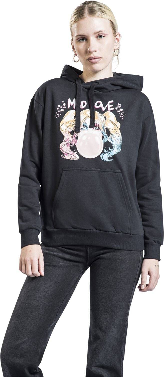 EMP "Harley Quinn - Mad Love" Kapuzenpullover Schwarz Von Suicide Squad