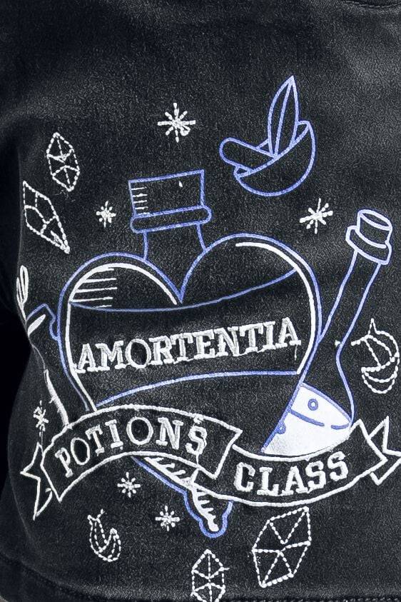 EMP "Harry Potter - Potions" Short Grey Denim Von Harry Potter