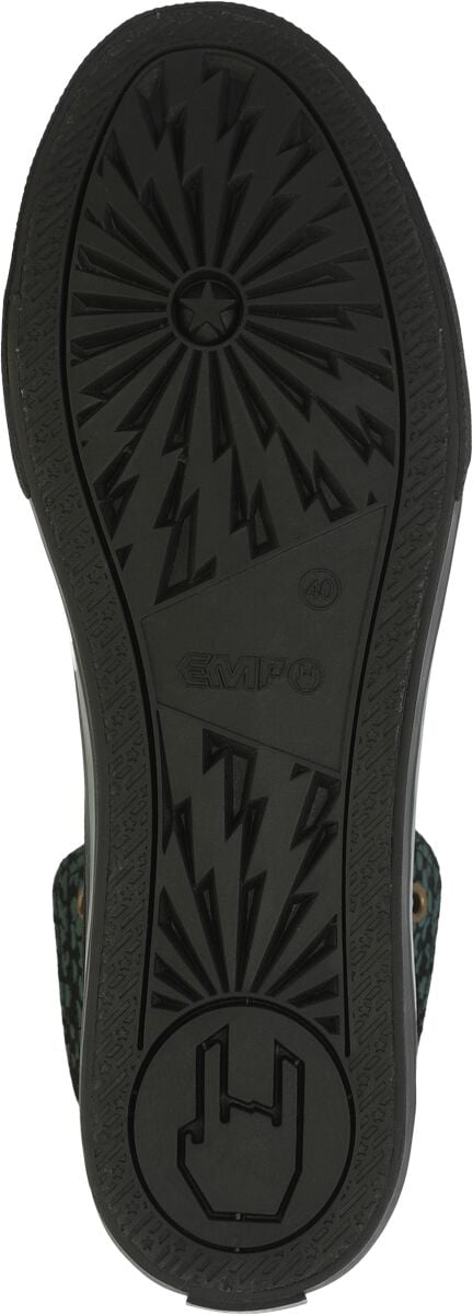 EMP "Harry Potter" Sneaker High Schwarz Von Harry Potter