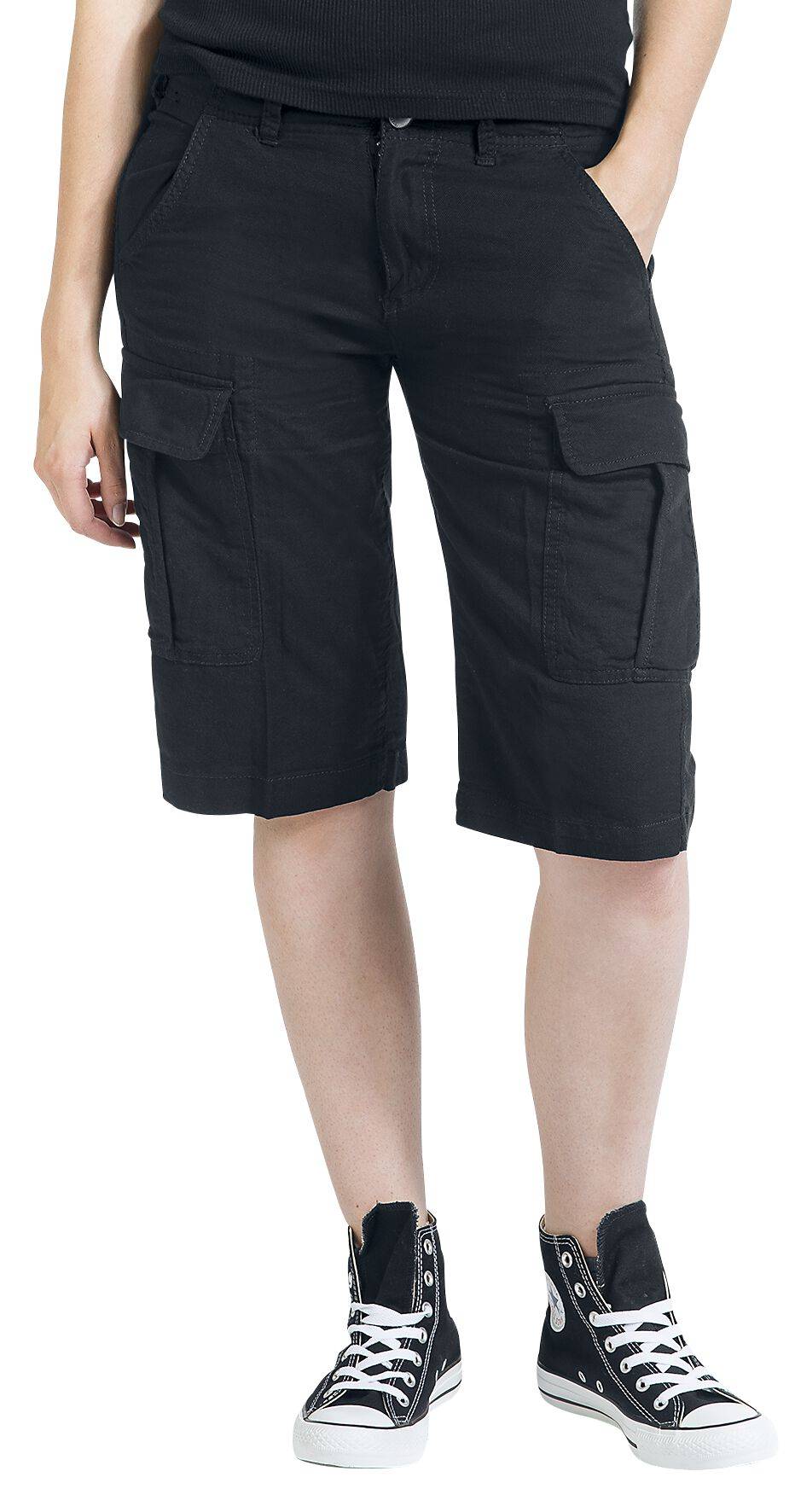EMP "Havannah Vintage Shorts" Short Schwarz Von Brandit