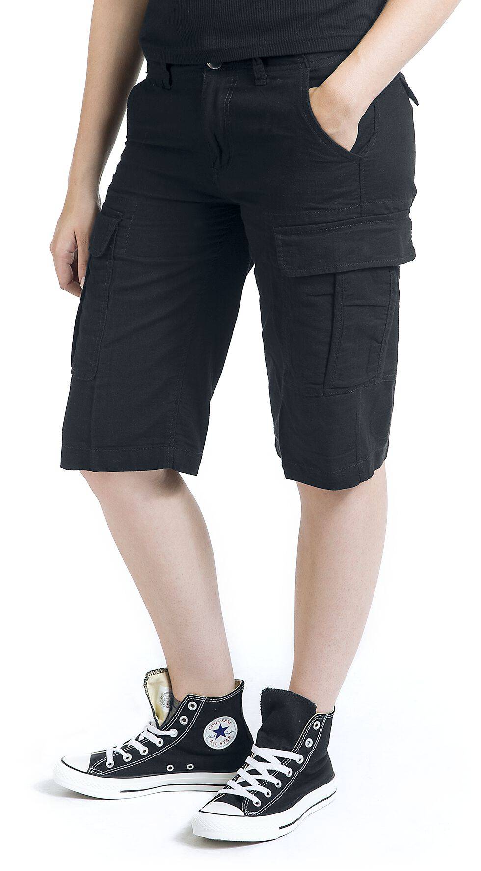 EMP "Havannah Vintage Shorts" Short Schwarz Von Brandit