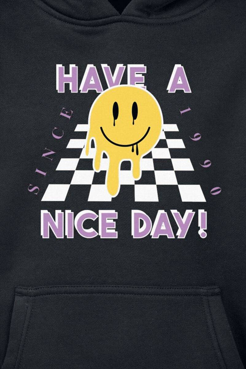 EMP "Have A Nice Day" Kapuzenpullover Schwarz Von Mister Tee
