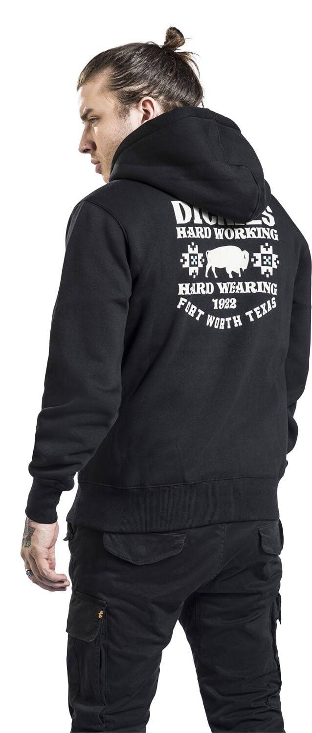 EMP "Hays Hoodie" Kapuzenpullover Schwarz Von Dickies