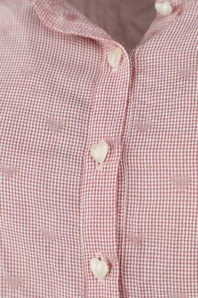 EMP "Heart On Her Sleeve Blouse" Bluse Pink Von Banned Retro