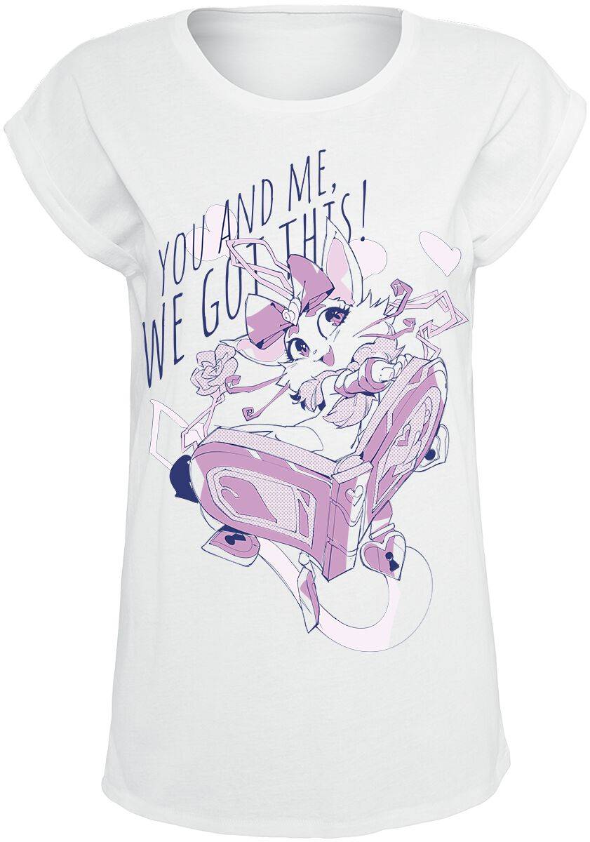 EMP "Heartseeker Yuumi - Valentines Day 2024" T-Shirt weiß von League Of Legends