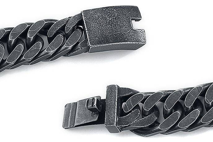 EMP "Heavy Chain" Armkette Silberfarben Von EtNox Hard And Heavy