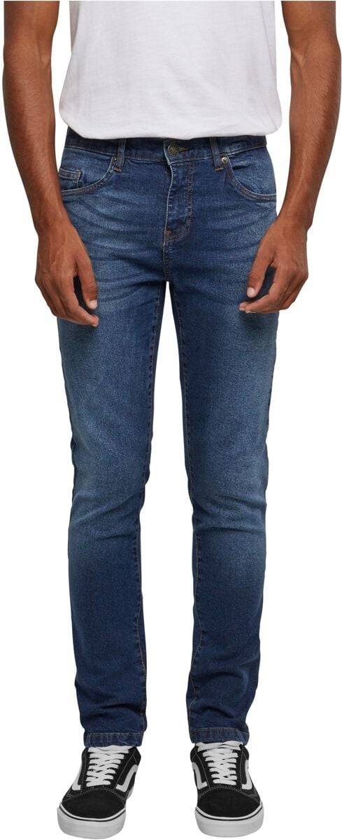 EMP "Heavy Ounce Slim Fit Jeans" Jeans Dunkelblau Von Urban Classics