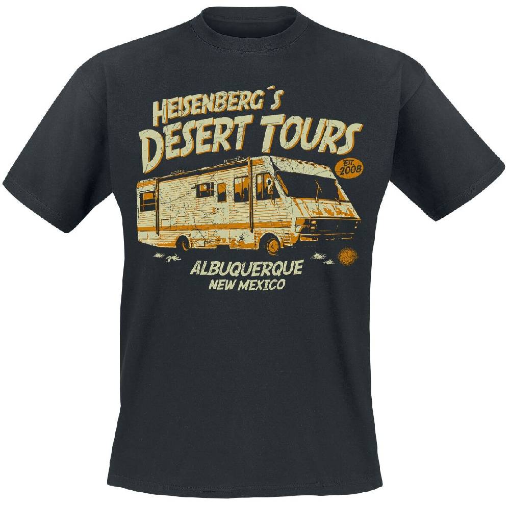EMP "Heisenberg`s Desert Tours" T-Shirt schwarz von Breaking Bad