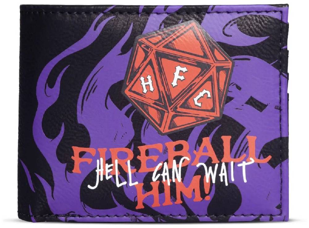 EMP "Hellfire Club - Fireball Him" Geldbörse schwarz von Stranger Things