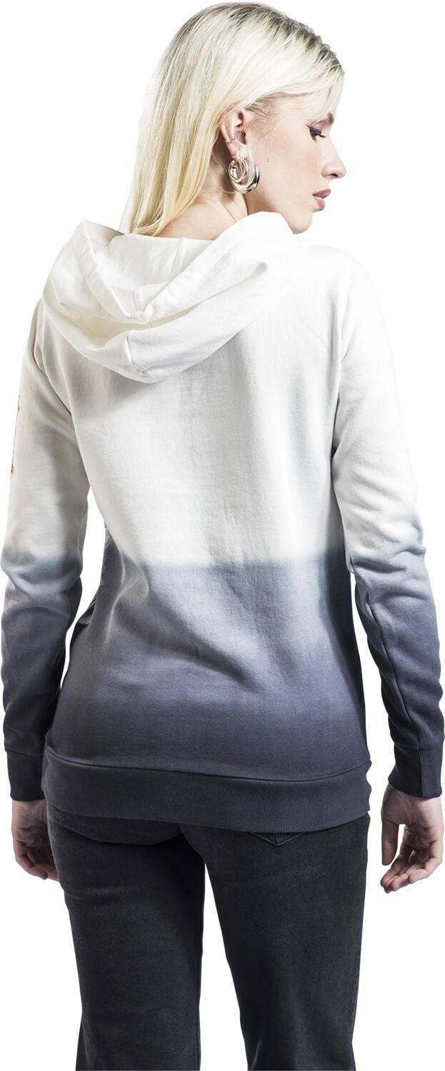 EMP "Hellfire Club" Kapuzenpullover Schwarz/weiß Von Stranger Things