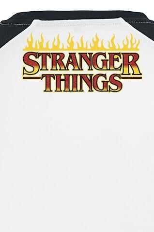 EMP "Hellfire Club" T-Shirt Weiß/schwarz Von Stranger Things
