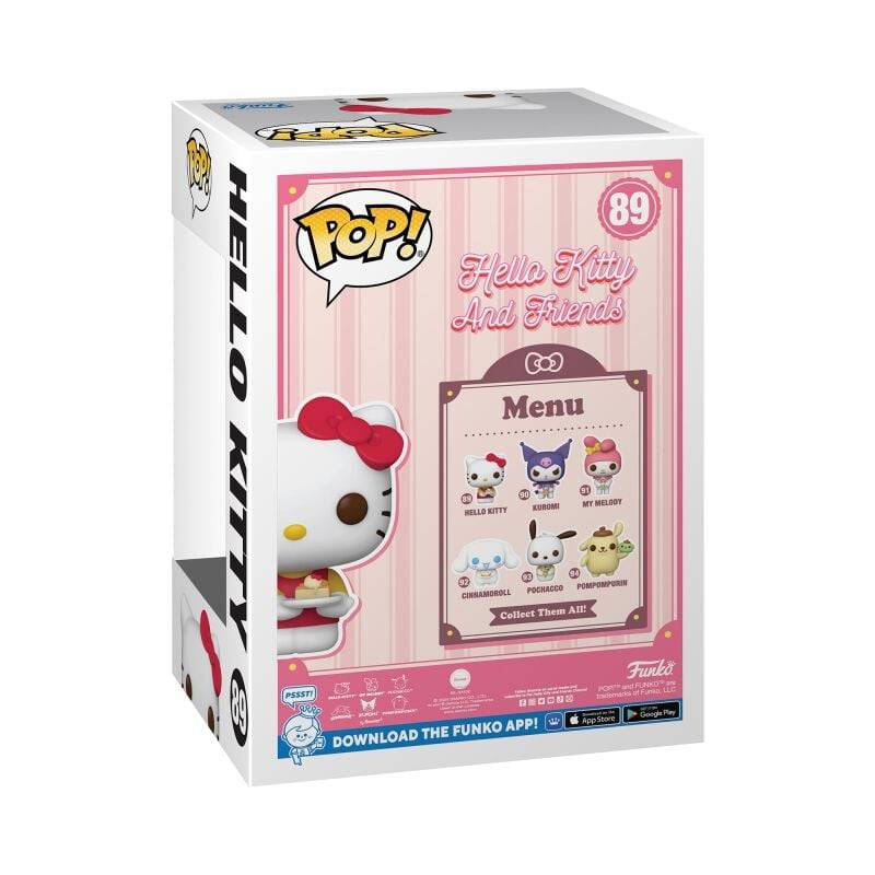 EMP "Hello Kitty And Friends - Hello Kitty Vinyl Figur 89" Funko Pop! Multicolor Von Hello Kitty