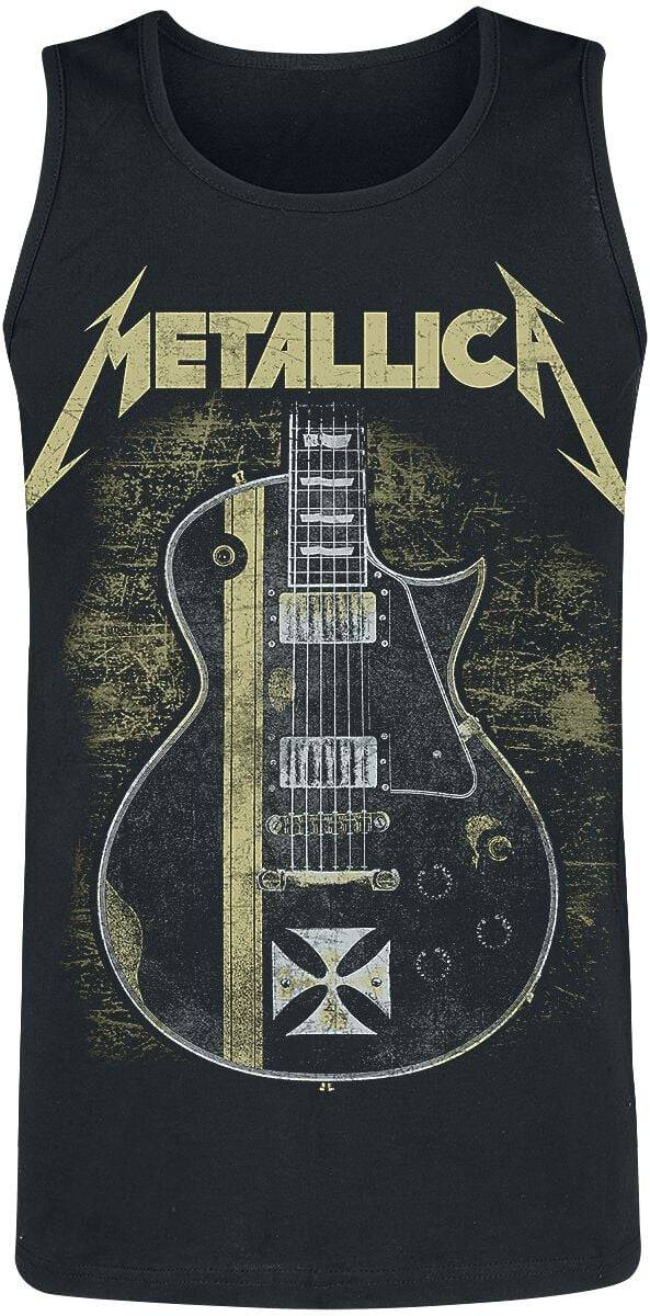 EMP "Hetfield Iron Cross Guitar" Tank-Top schwarz von Metallica